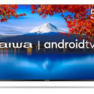 Smart TV AIWA 50” Android 4K Borda Ultrafina HDR10 Dolby Áudio AWS-TV-50-BL-02-A