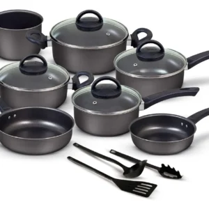 Conjunto Panelas Antiaderente 10 Peças Teflon Várias Cores
