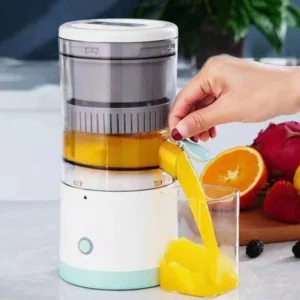 Espremedor Elétrico Laranja Limão Frutas Fazer Sucos Recarregável Usb Cozinha